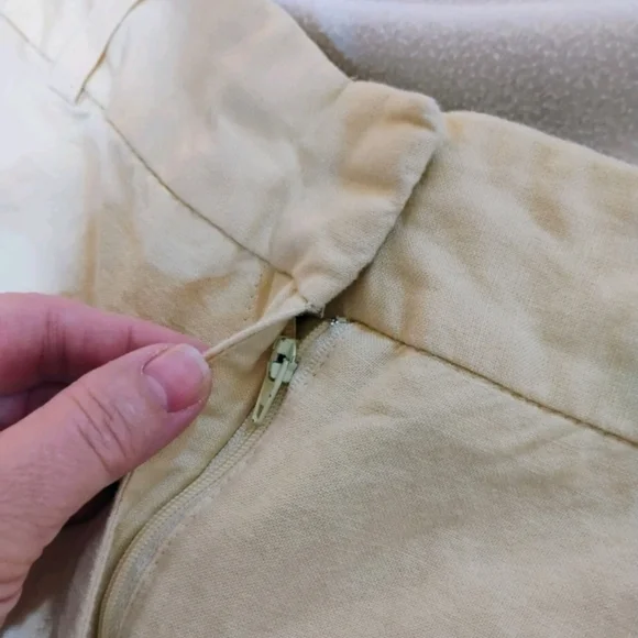 Counterparts Light Yellow Wide Leg Pants - Picture 5 of 15